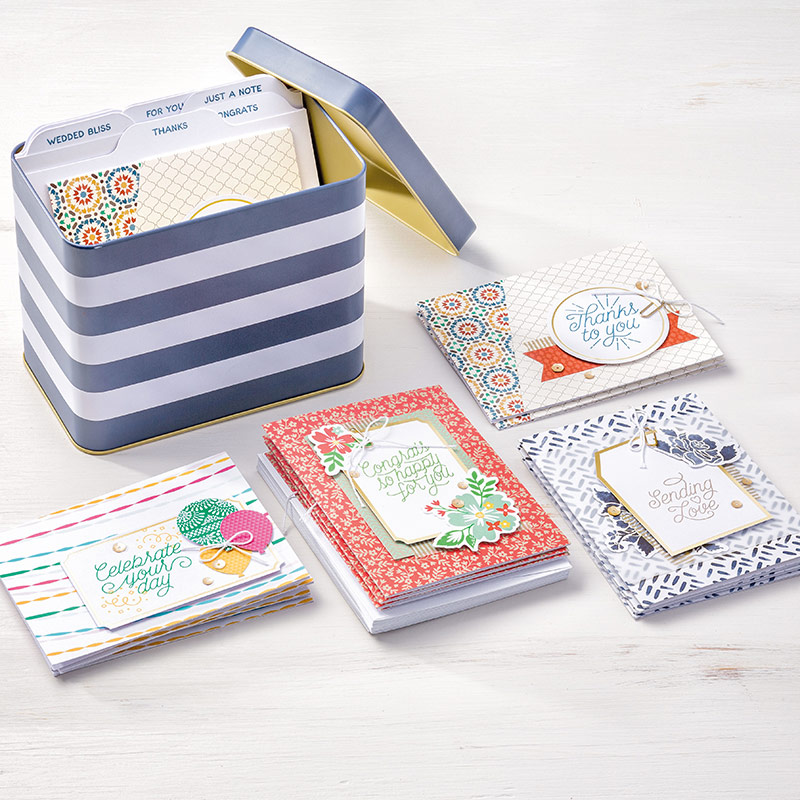 Designer Tin of Cards